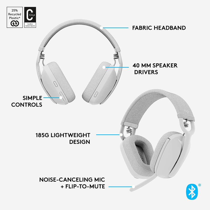 LOGITECH Zone Vibe 100 Wireless Headphones