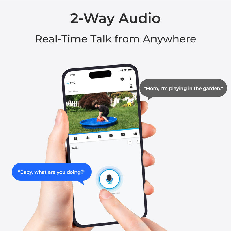 REOLINK Go PT Plus 2K 4MP Caméra de sécurité panoramique-inclinable 4G à batterie