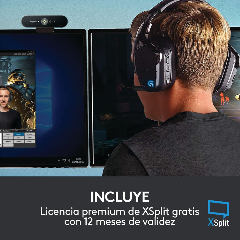 LOGITECH BRIO Ultra HD Pro Business Webcam