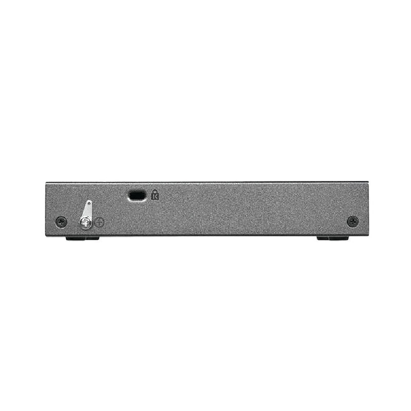 Netgear 5-Port Gigabit Ethernet Plus PoE Pass-Throu/PoE Power Down Switch (GS105PE) with 2-Port PoE out Ports