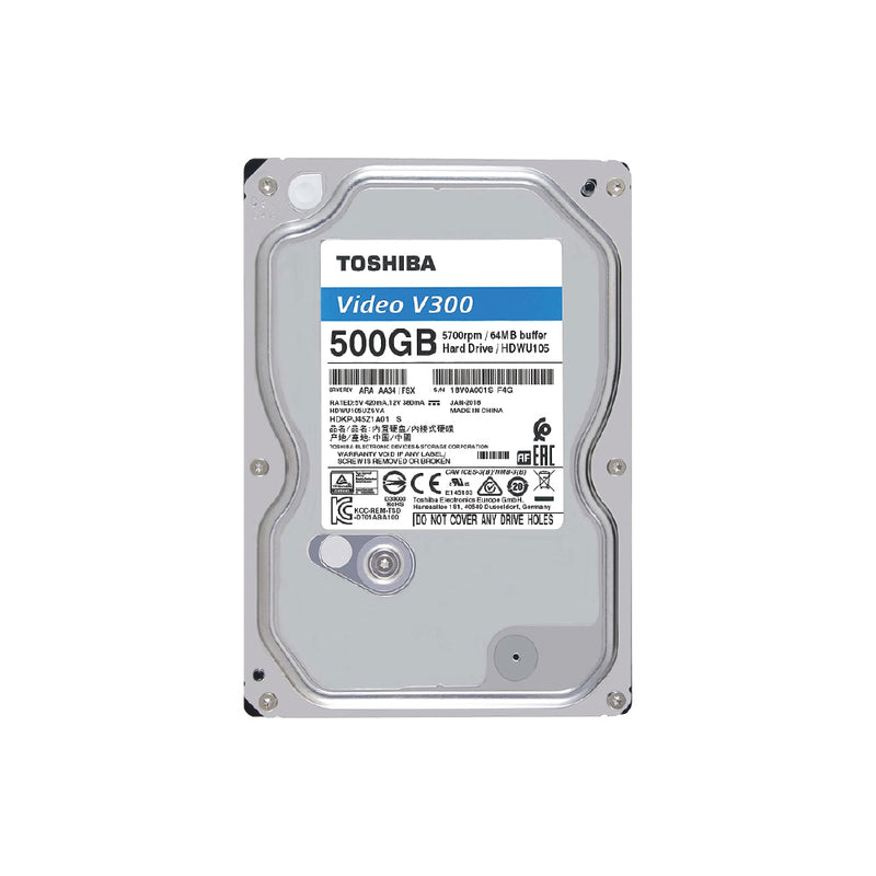 Toshiba 500GB V300 3.5" Video Streaming Hard Drive