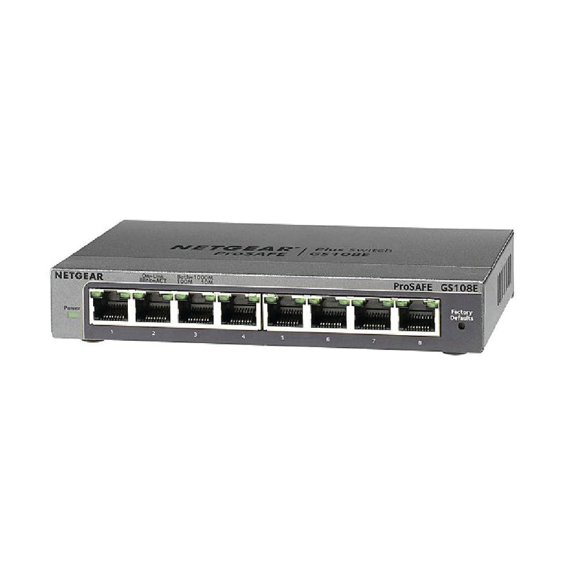 Netgear 8-Port Gigabit Plus Switch (GS108E)