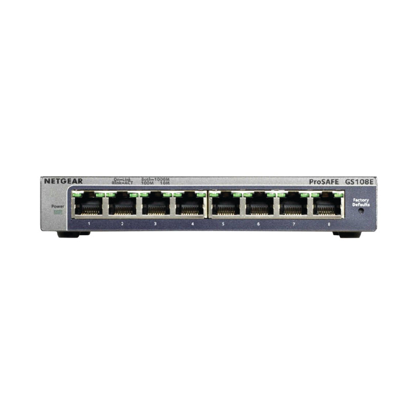 Netgear 8-Port Gigabit Plus Switch (GS108E)