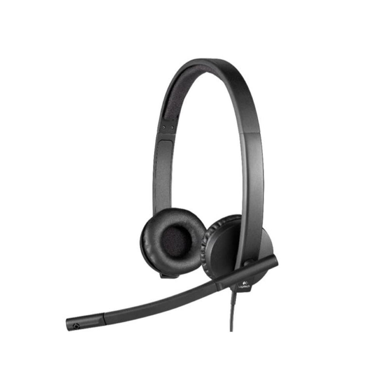 LOGITECH H570E Stereo USB Headset with Noise Cancelling Mic