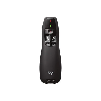 Logitech Wireless Presenter R400, Wireless Presentation Remote Clicker with Laser Pointer