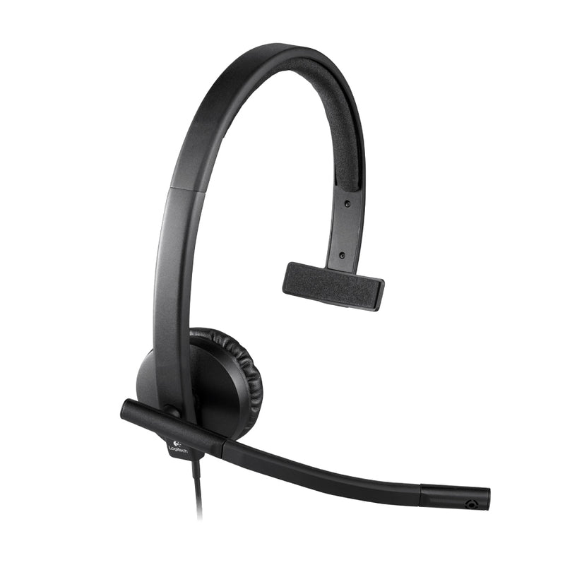 LOGITECH H570E Mono USB Headset with Noise Cancelling Mic