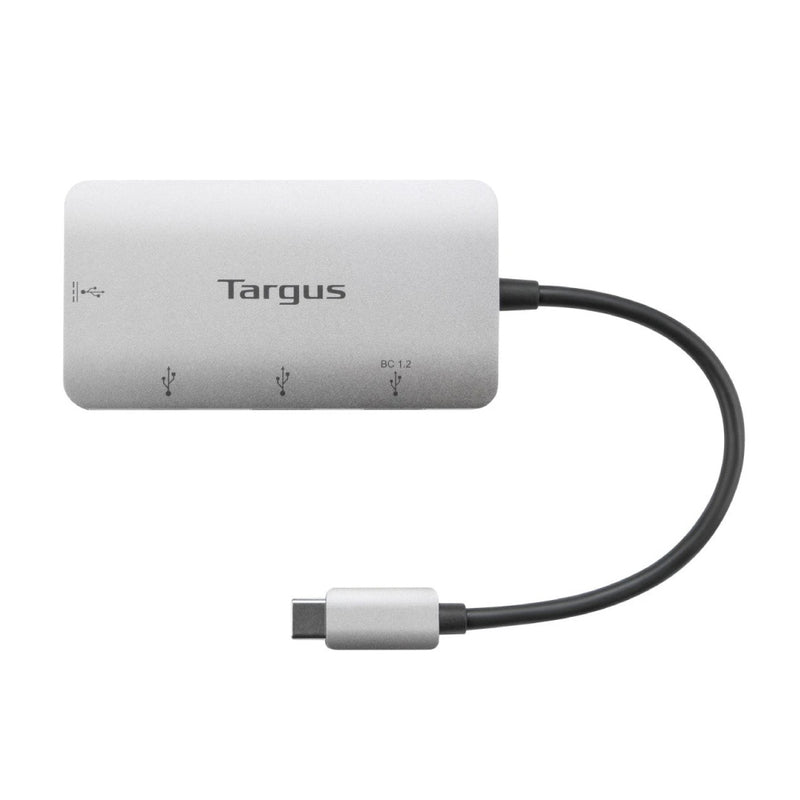 TARGUS ACH228EU USB-C Multi-Port Hub with 2x USB-A and 2x USB-C Ports with 100W PD Pass-Thru