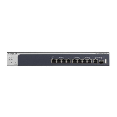 NETGEAR MS510TX 10-Port 10G Multi-Gigabit Smart Switch - Managed, with 8 x Multi-gig, 1 x 10G, and 1 x 10G SFP+ ports, Desktop or Rackmount, and Limited Lifetime Protection