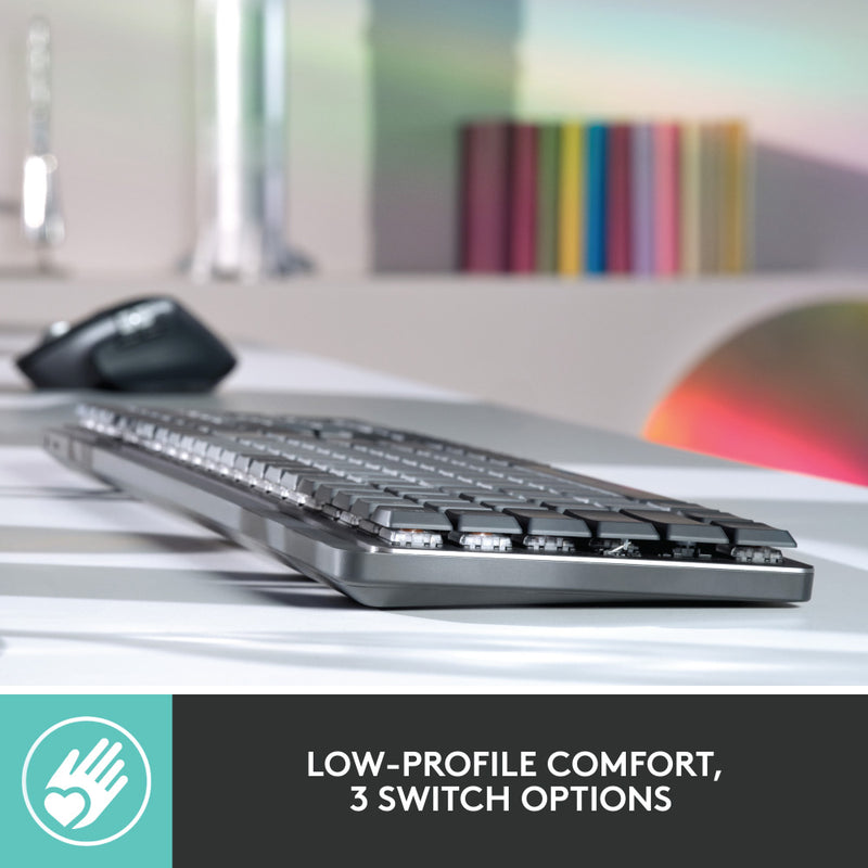 LOGITECH MX Mechanical Wireless Illuminated Performance Keyboard