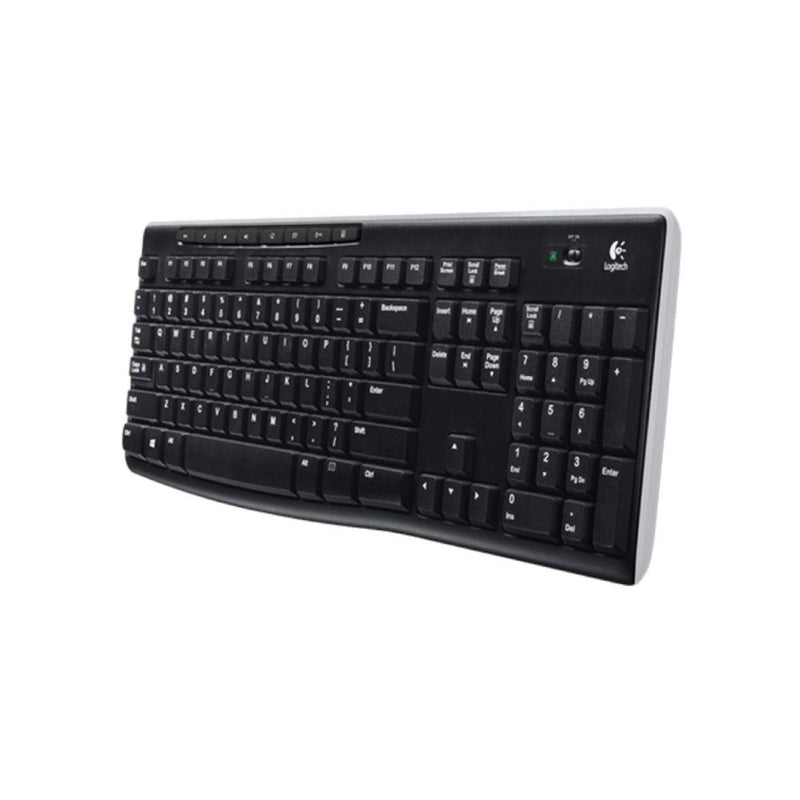 Logitech Wireless Keyboard K270 with Long-Range Wireless