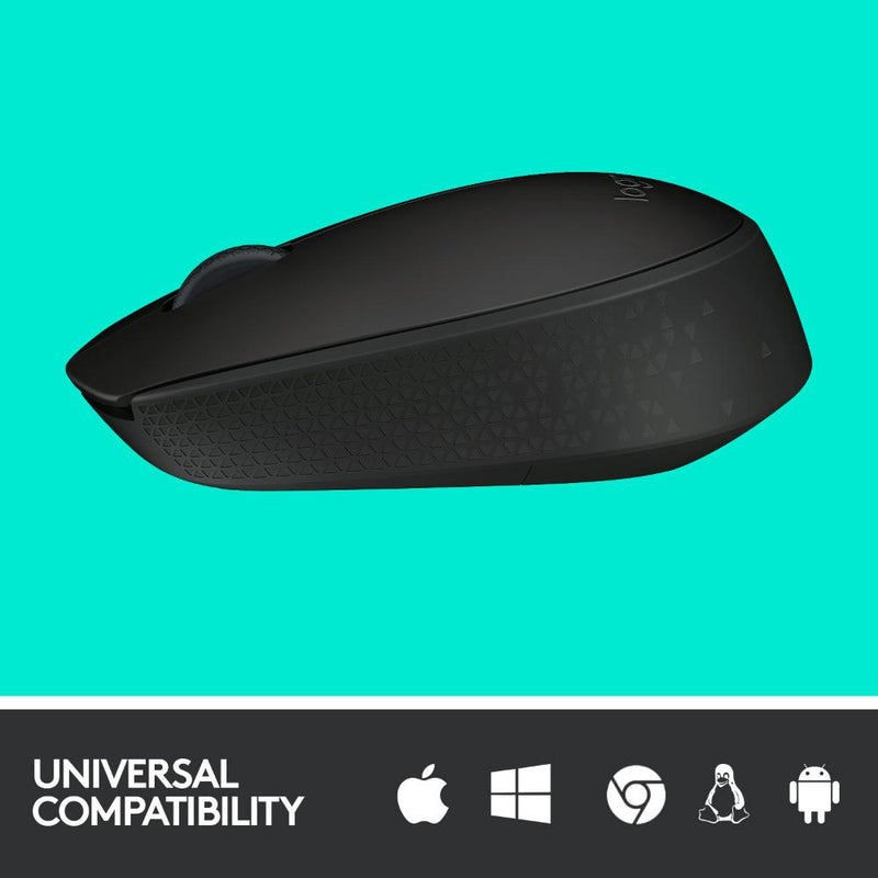 Logitech M170 Black Grey Wireless Mouse