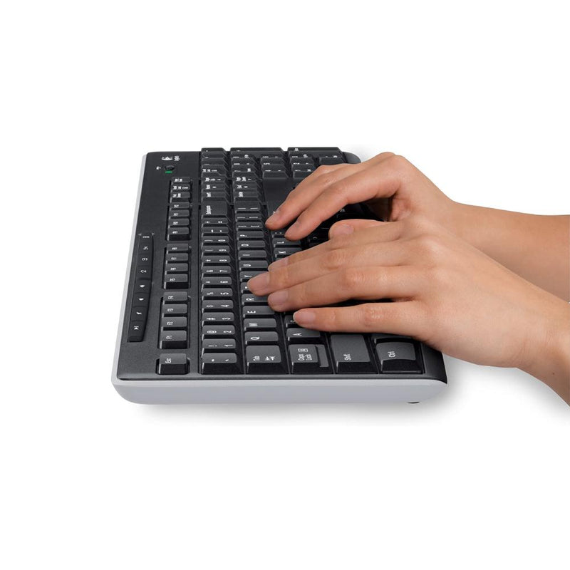 Logitech Wireless Keyboard K270 with Long-Range Wireless