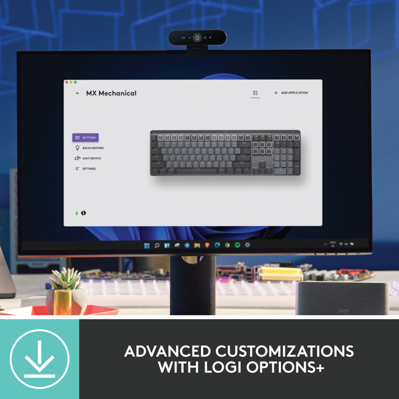 LOGITECH MX Mechanical Wireless Illuminated Performance Keyboard