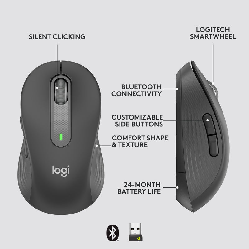 LOGITECH Signature M650 Wireless Mouse