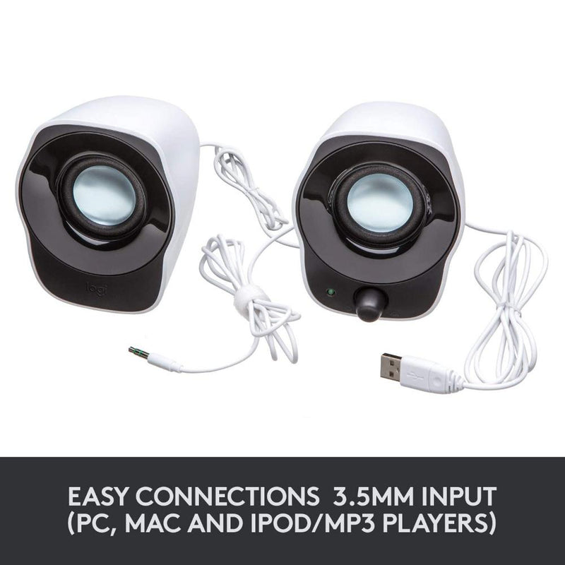 Logitech Z120 Compact Stereo USB Powered Speakers