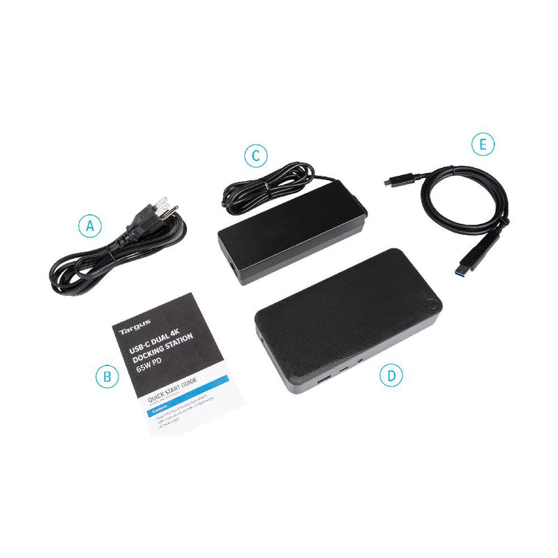 TARGUS Universal USB-C DV4K Docking Station with 65W Power Delivery