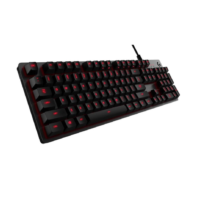 Logitech G413 Backlit Mechanical Gaming Keyboard with USB Passthrough – Carbon