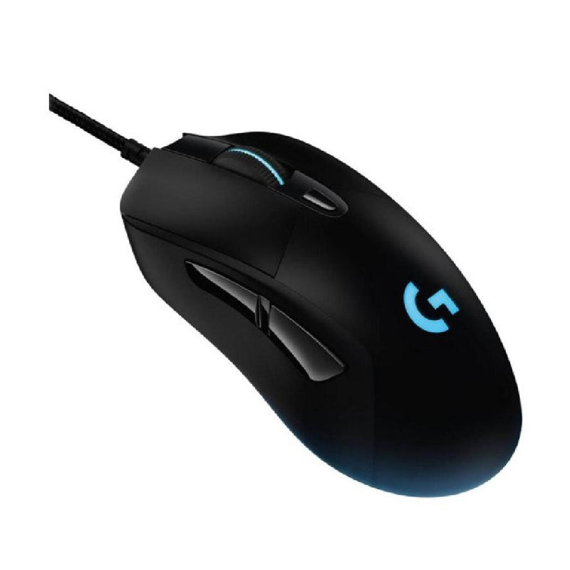 Logitech G403 HERO 25K Gaming Mouse, LIGHTSYNC RGB, Lightweight 87g+10g Optional, Braided Cable, 25,600 DPI, Rubber Side Grips