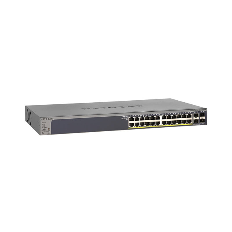 Netgear ProSafe™ GS728TPPv2 24 Port Gigabit Full PoE+ Smart Switch
