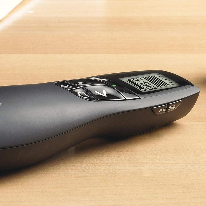 Logitech Wireless Presenter R400, Wireless Presentation Remote Clicker with Laser Pointer