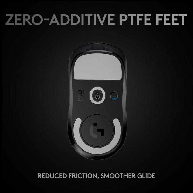 Logitech G PRO X SUPERLIGHT Wireless Gaming Mouse, Ultra-Lightweight, HERO 25K Sensor, 25,600 DPI, 5 Programmable Buttons, Long Battery Life, Compatible with PC / Mac