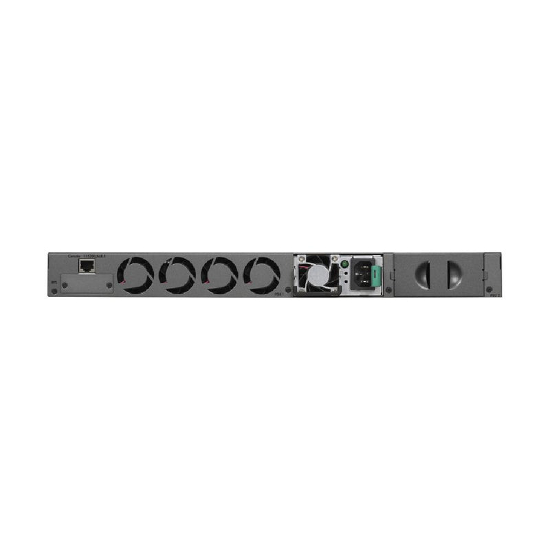 NETGEAR 48-Port Fully Managed Switch M4300-52G-PoE+ 48x1G PoE+, 2x10GBASE-T, 2xSFP+, Stackable, 1000W PSU, ProSAFE Lifetime Protection (GSM4352PB) 