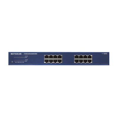 NETGEAR JGS516 16-Port Gigabit Ethernet Unmanaged Switch - Desktop/Rackmount, and ProSAFE Limited Lifetime Protection