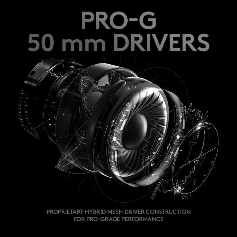 Logitech G PRO X Gaming Headset - BLACK - USB