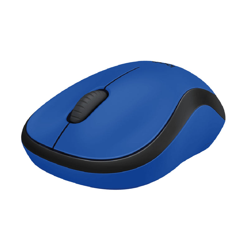 LOGITECH M220 Silent Wireless Mouse (Blue)