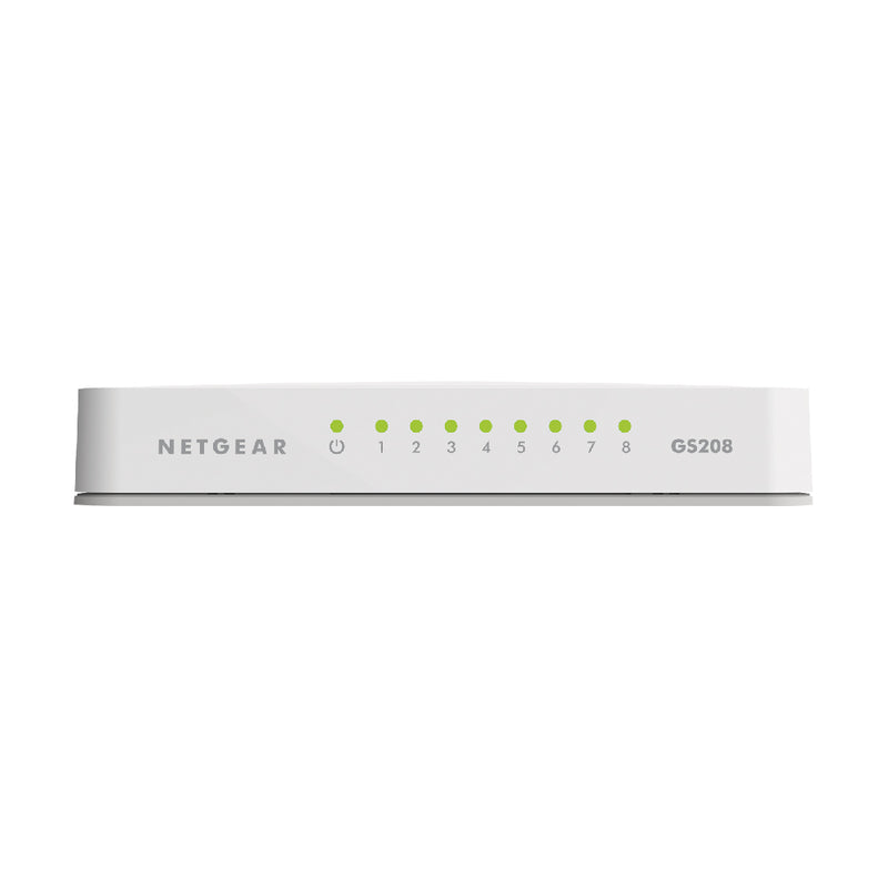 NETGEAR GS208 8-Port Gigabit Ethernet Home/Office Switch