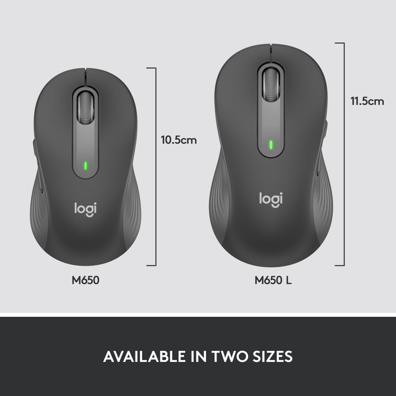 LOGITECH Signature M650 L Wireless Mouse