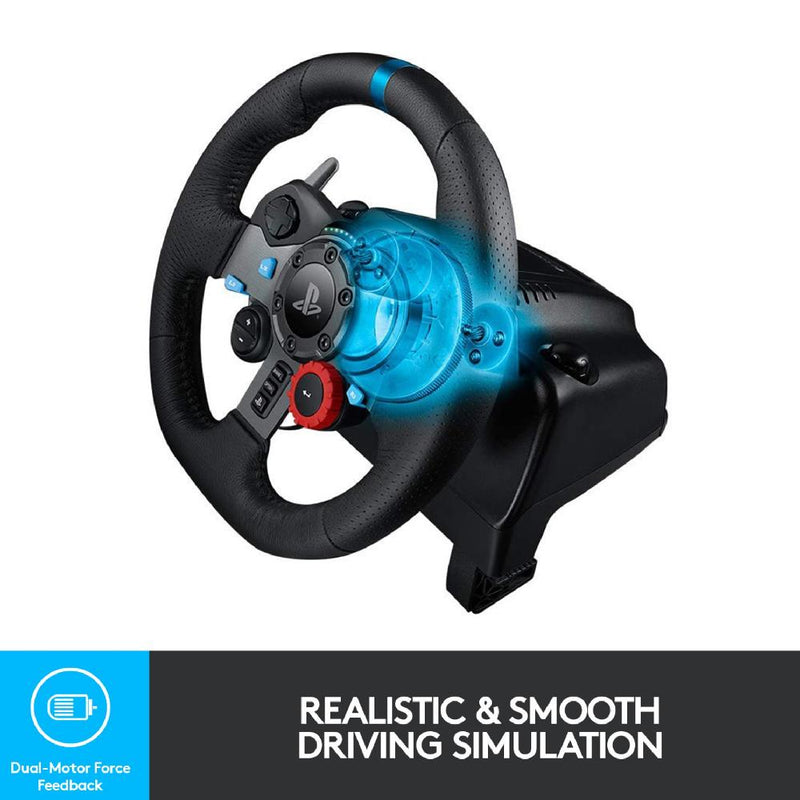 Logitech G Dual-Motor Feedback Driving Force G29 Gaming Racing Wheel