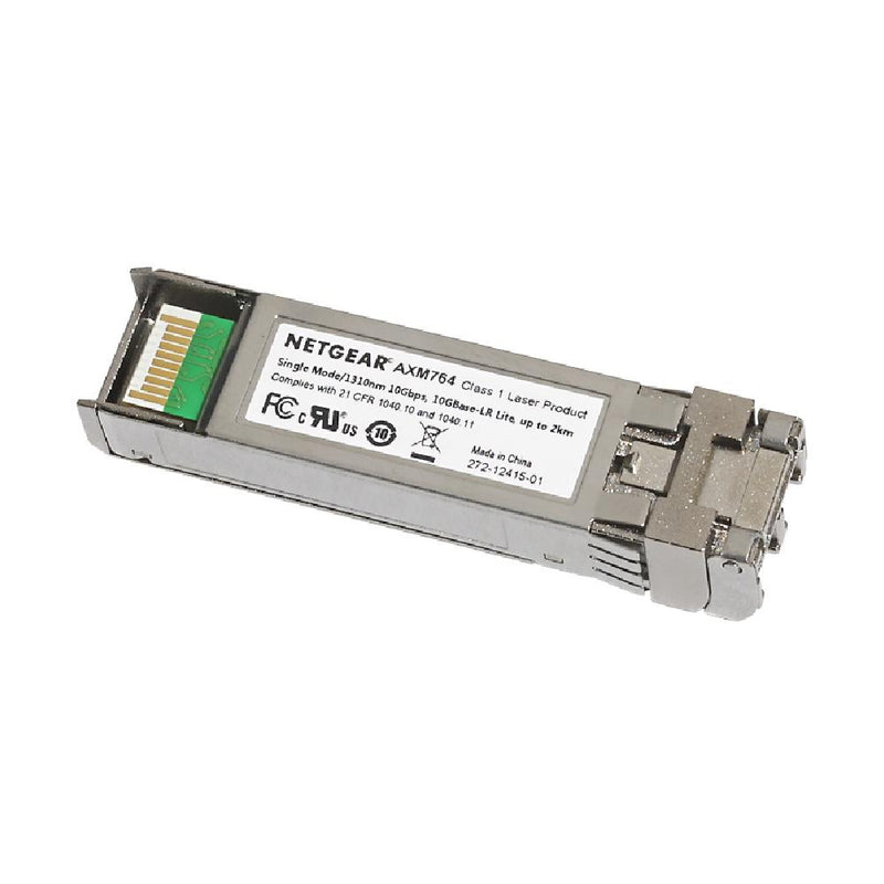 NETGEAR ProSafe™ 10 Gigabit Ethernet Long Range SM SFP+ LC GBIC, upto 2Km  (Works with S3300/M4200/M4300)