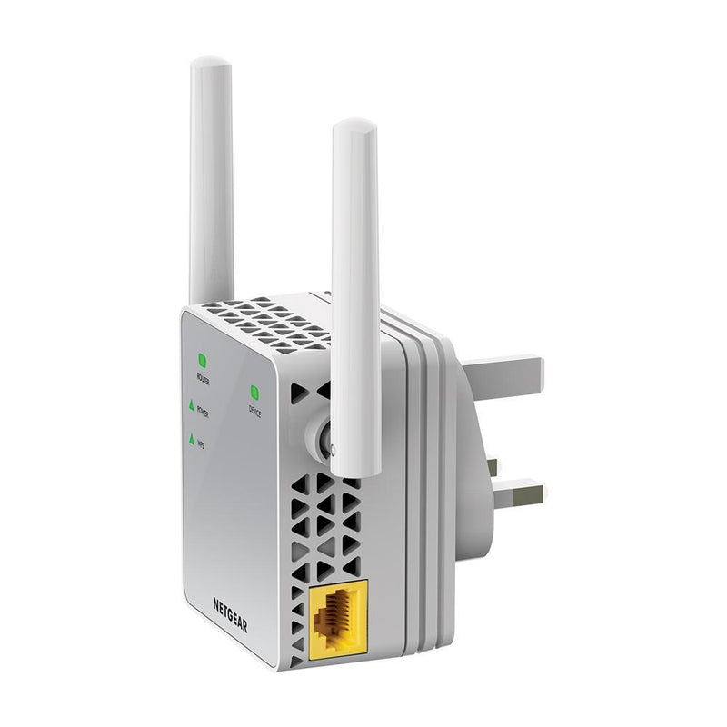 NETGEAR AC750 Dual-Band WiFi Range Extender - EX3700, White