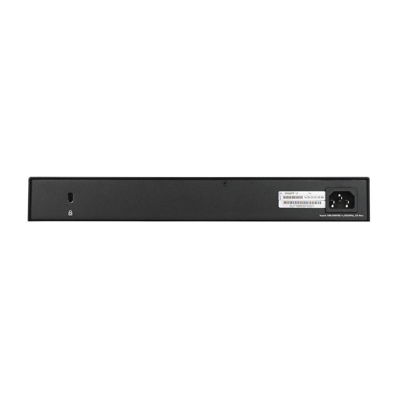 NETGEAR GS324TP 26-Port Gigabit Ethernet Smart Managed Pro PoE Switch - with 24 x PoE+ 190W, 2 x 1G SFP, Desktop/Rackmount, S350 series