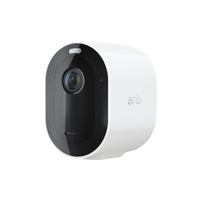 Arlo Pro 4 Spotlight Camera - 1 Pack - Wireless Security, 2K Video & HDR, Color Night Vision, 2 Way Audio, Wire-Free, Direct to WiFi No Hub Needed, White - VMC4050P