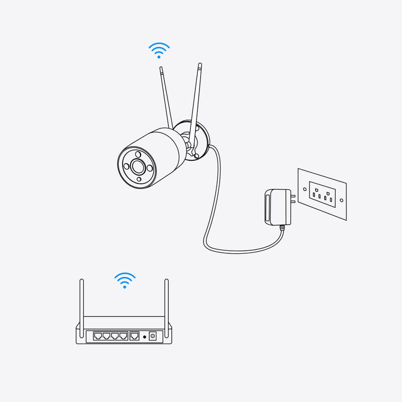 REOLINK E1 Outdoor Pro 5MP Pan-Tilt-Zoom Security WiFi Camera