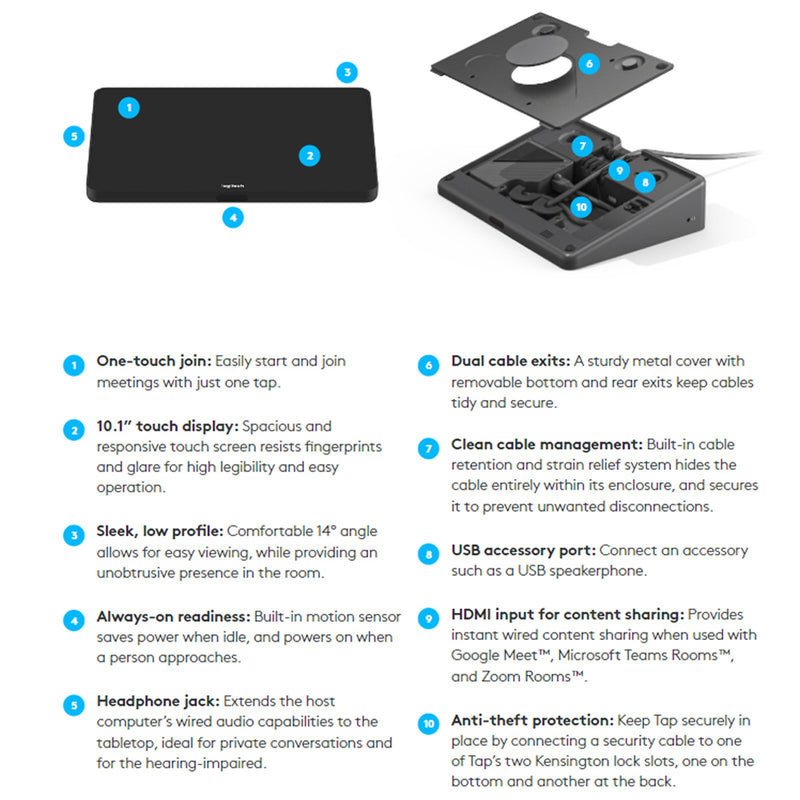 Logitech TAP with Cat5e Kit