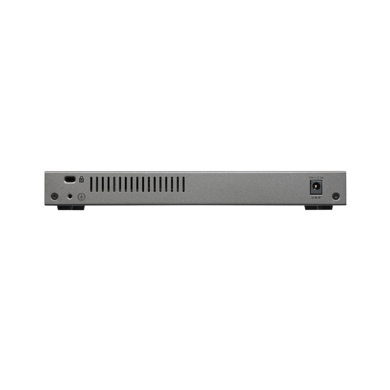 NETGEAR® 8-Port Gigabit Ethernet Plus Switch with 2-Port 10G/Multi-Gig Uplinks (GS110EMX)