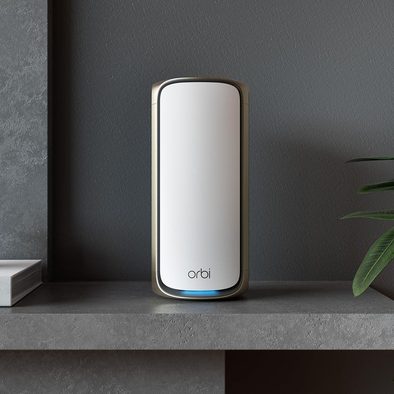 Orbi 970 Quad-Band WiFi 7 Mesh System - BE27000 27Gbps - 2-Pack - White (RBE972S)