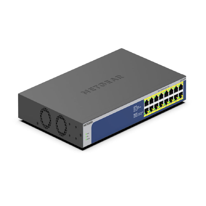 NETGEAR 16-Port Gigabit Ethernet High-Power PoE+ Unmanaged Switch (260W)