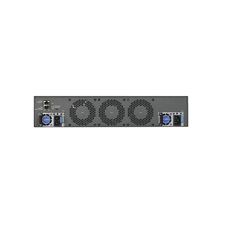 NETGEAR 12 Empty Slot Modular Stackable Managed Switch with 8-port 10G and 2-port 40G expansion cards