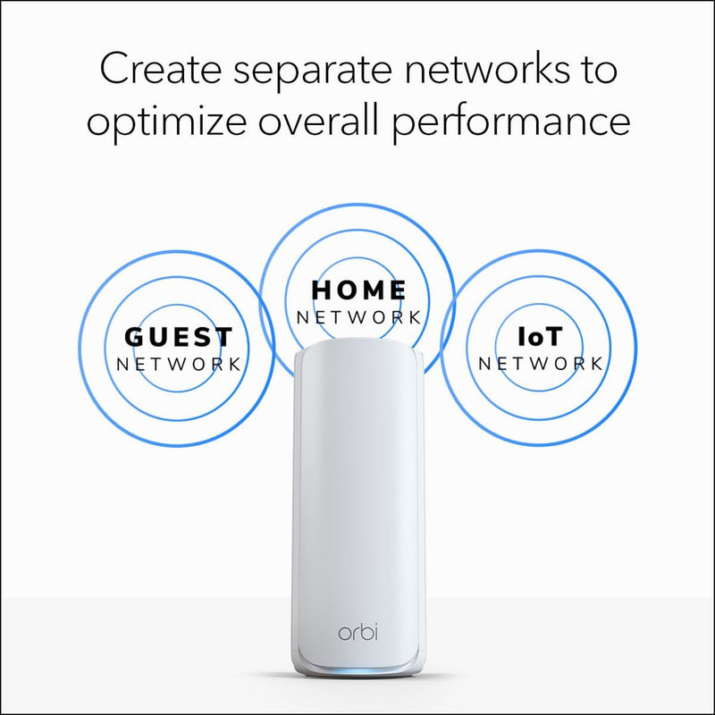 NETGEAR Orbi 770 Tri-Band 2.5G WiFi 7 Mesh (RBE772)