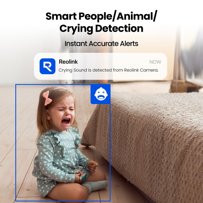 Reolink E321 3MP Super HD Indoor WiFi Pan-Tilt Security Camera