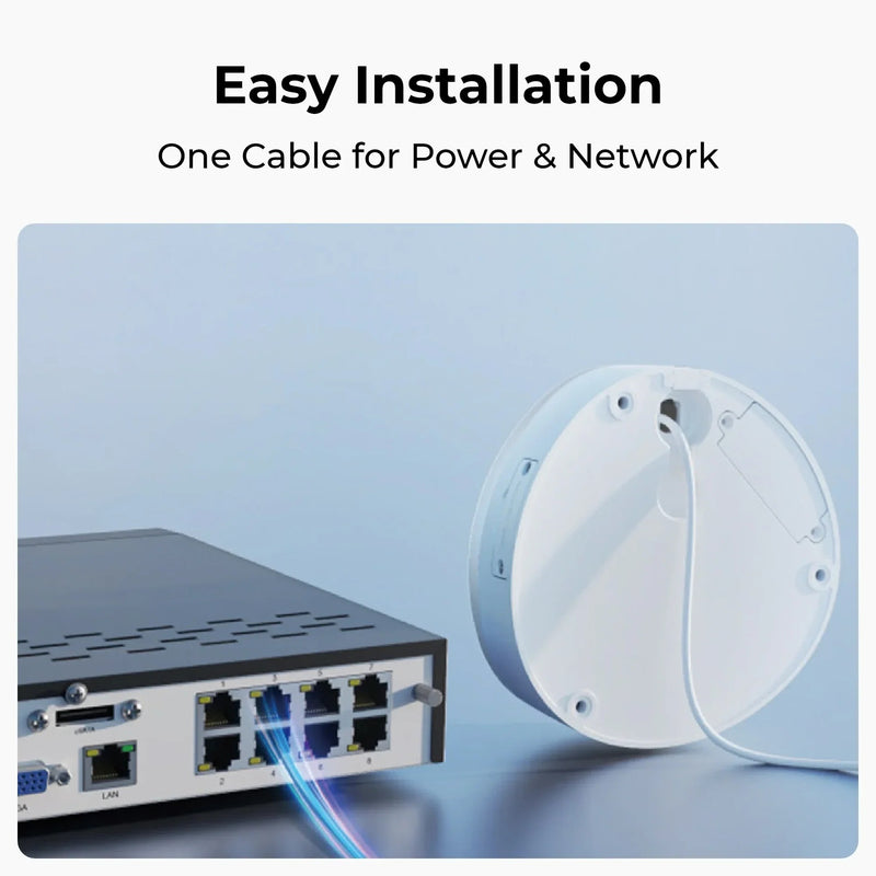 Reolink P840 : 4K 360° Auto-Tracking PoE Camera with 5X Optical Zoom