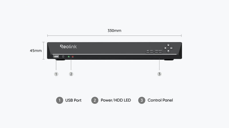 Reolink NVS36: Your High-Capacity 36-Channel NVR