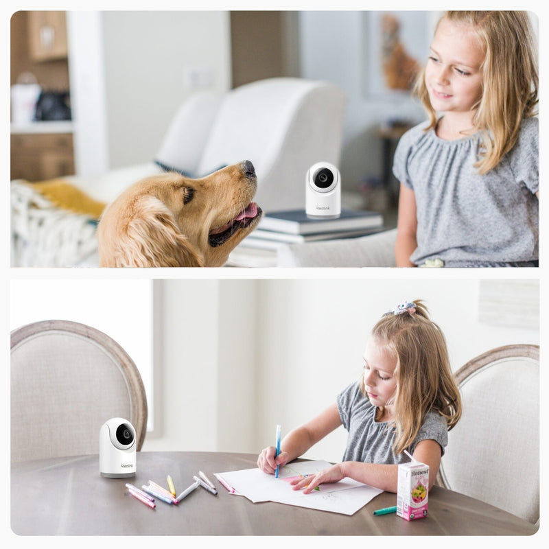 Reolink E321 3MP Super HD Indoor WiFi Pan-Tilt Security Camera