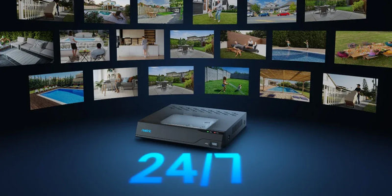 NVS4 4-Channel NVR for 24/7 Reliable Recording