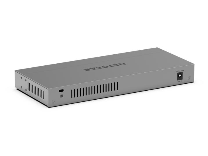 GS108MX - 8-Port Gigabit Ethernet Unmanaged Switch with 1 dedicated 10G/Multi-Gig Port