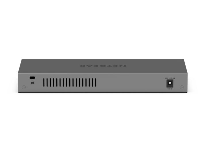 GS108MX - 8-Port Gigabit Ethernet Unmanaged Switch with 1 dedicated 10G/Multi-Gig Port